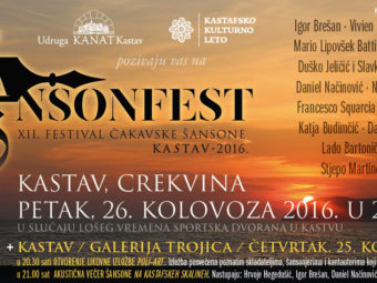 12. ČAnsonfest – Kastav 2016.