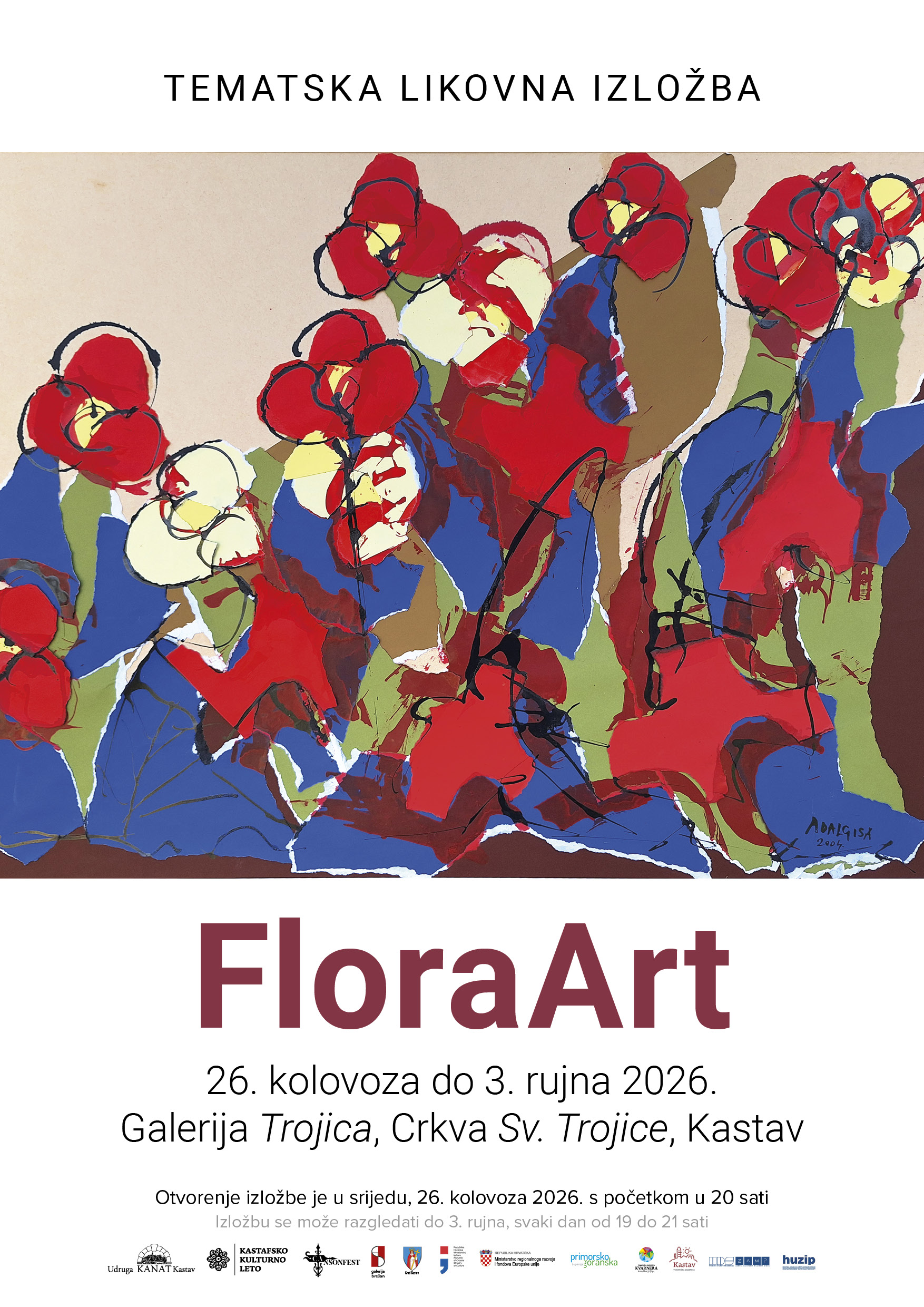 Otvorenje skupne Tematske likovne izložbe  FloraArt